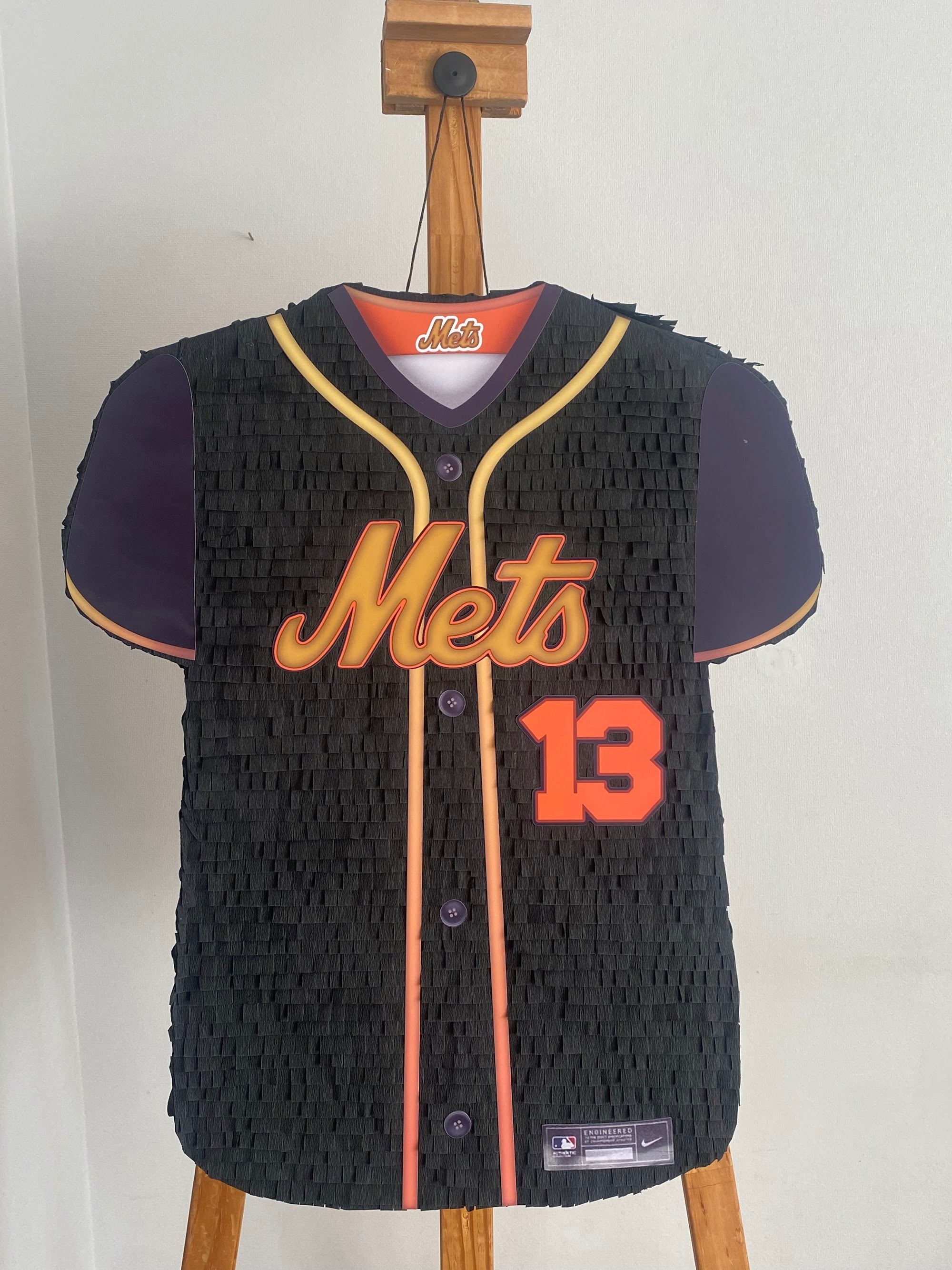 PIÑATA CAMISA BEISBOL METS 60CM PREMIUM