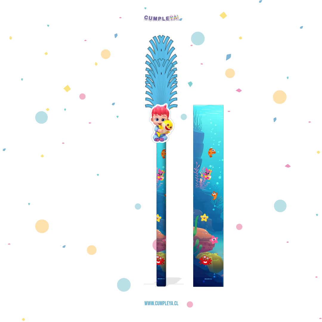 BASTÓN BEBEFINN TEMÁTICO PARA PIÑATA