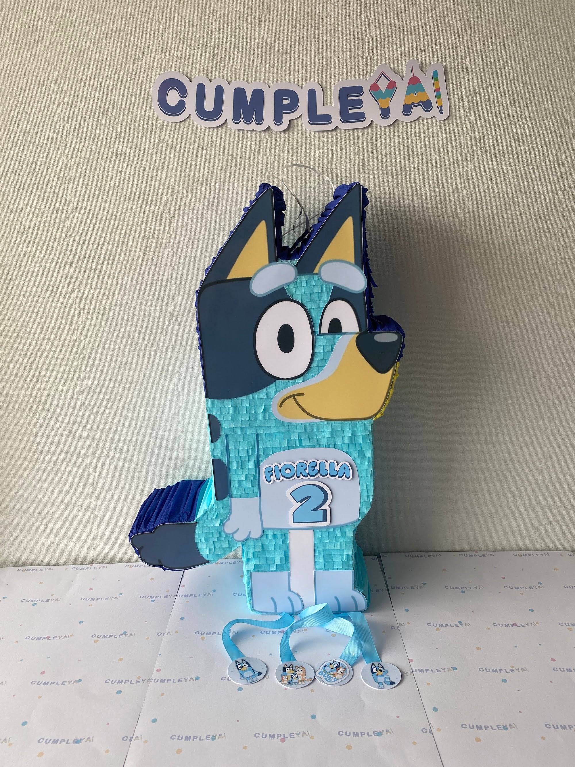 PIÑATA BLUEY 60CM PREMIUM