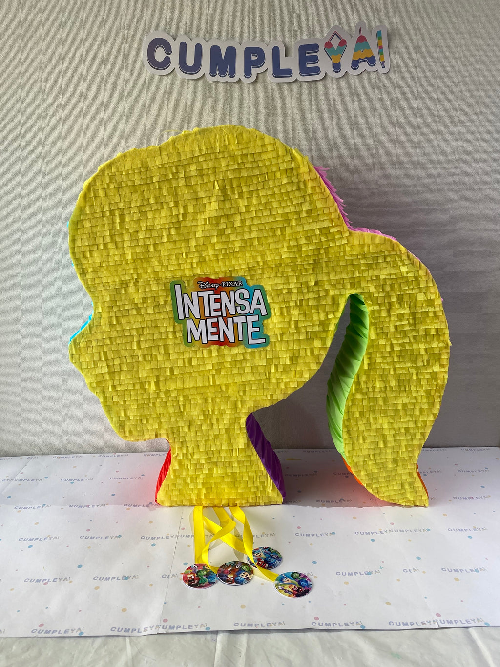 PIÑATA INTENSAMENTE 60CM PREMIUM