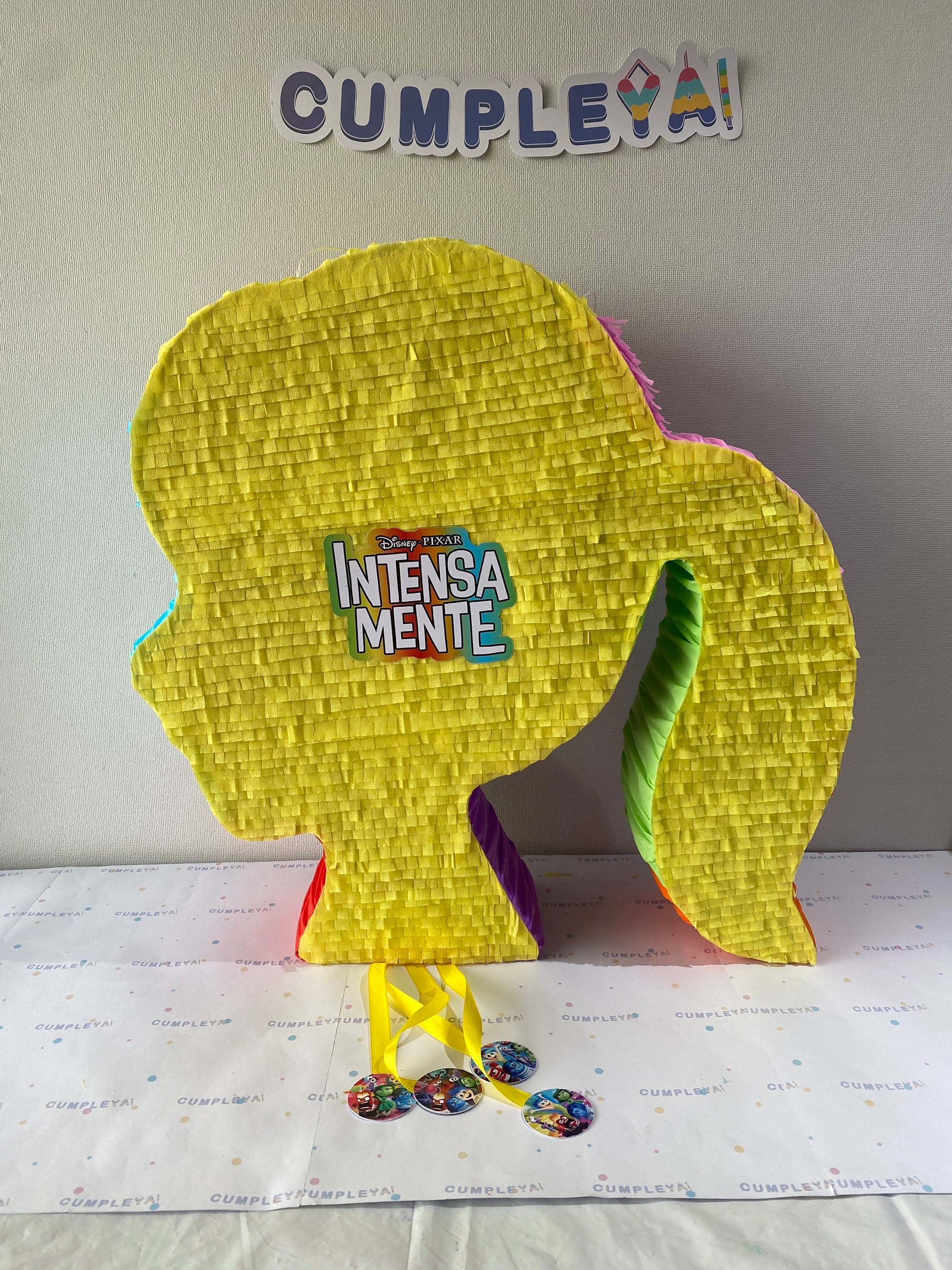PIÑATA INTENSAMENTE 60CM PREMIUM