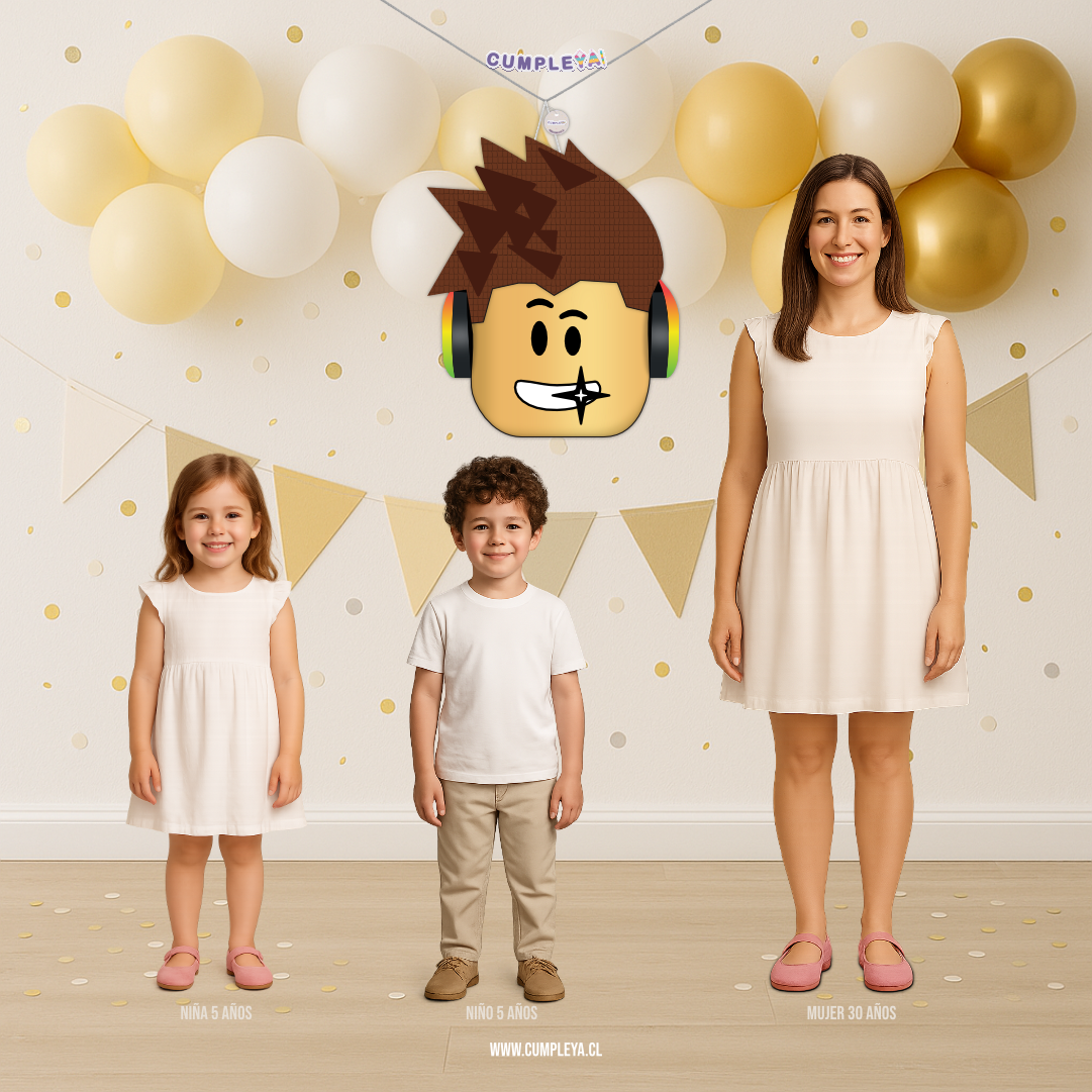 PIÑATA ROBLOX 60CM PREMIUM