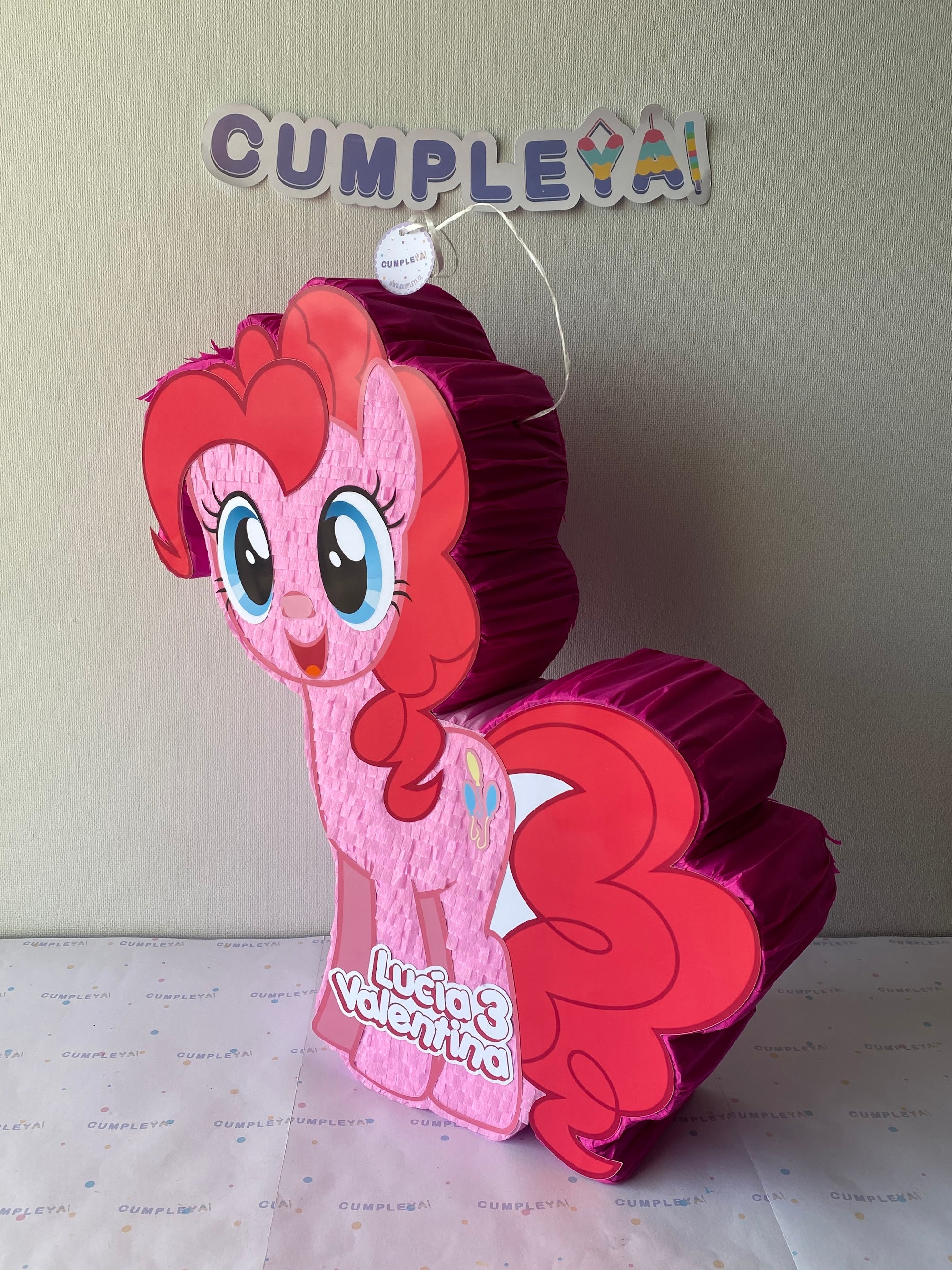 PIÑATA PINKIE PIE 60CM PREMIUM