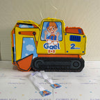 PIÑATA 40 CM BLIPPI EXCAVADORA