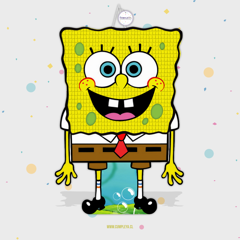 PIÑATA BOB ESPONJA 60CM PREMIUM