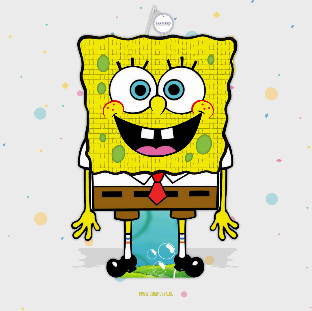 PIÑATA BOB ESPONJA 60CM PREMIUM