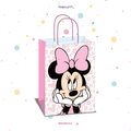 BOLSA SORPRESA 16 × 21 × 8 CM MINNIE MOUSE ROSADA