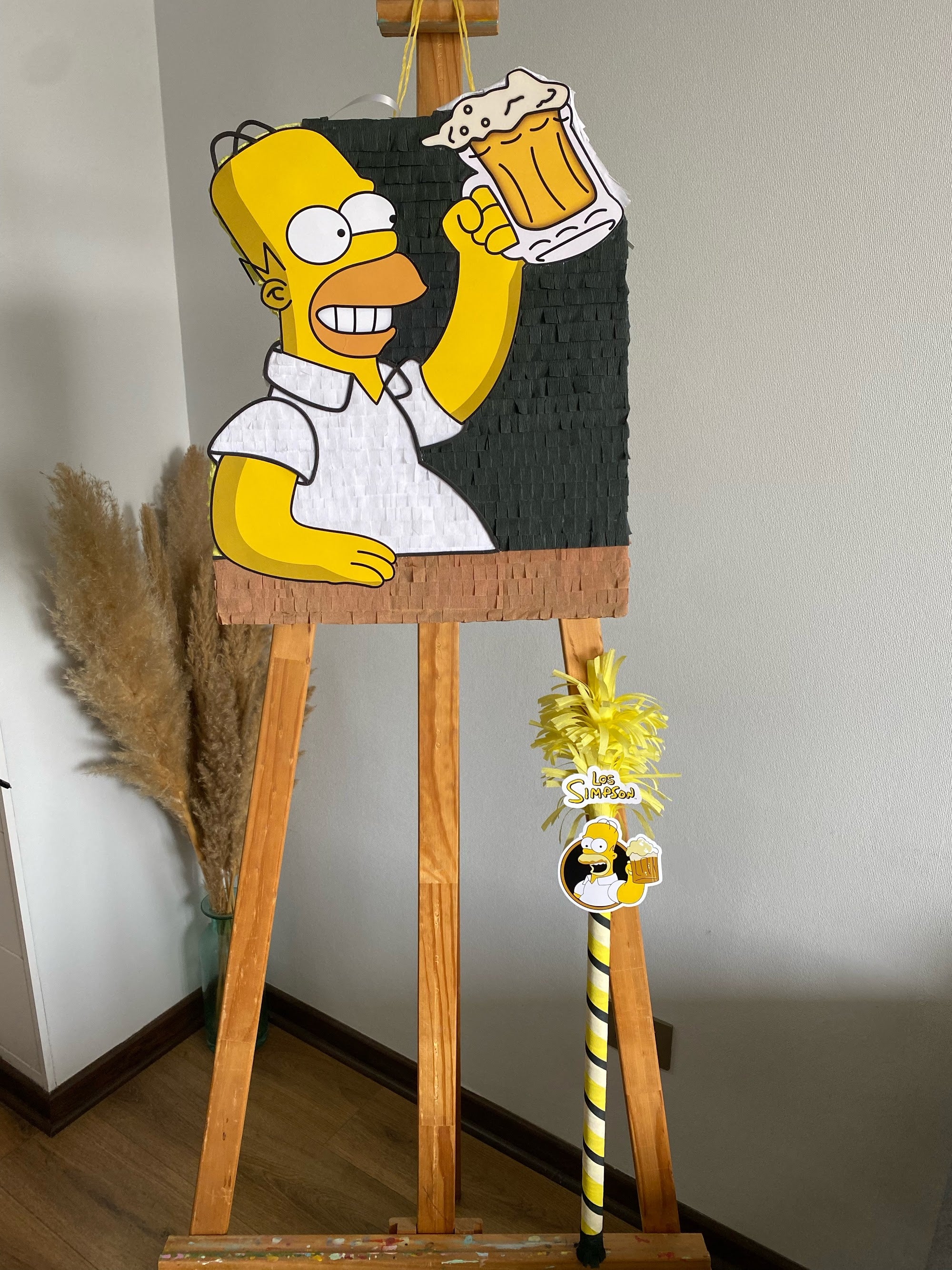 PIÑATA HOMERO SIMPSON 40CM PREMIUM