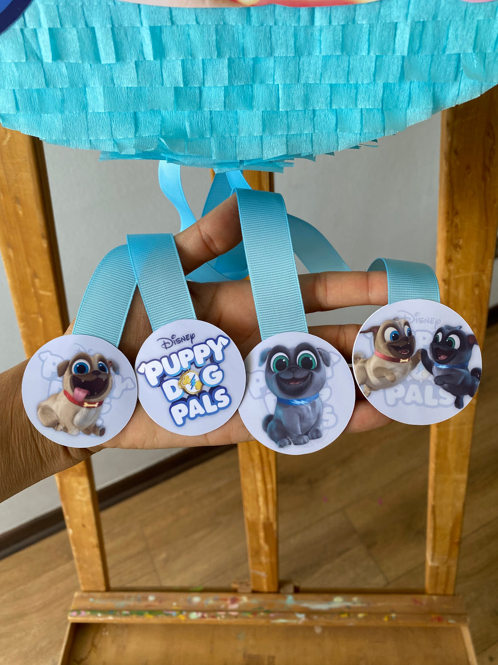 PIÑATA PUPPY DOG PALS 40CM PREMIUM