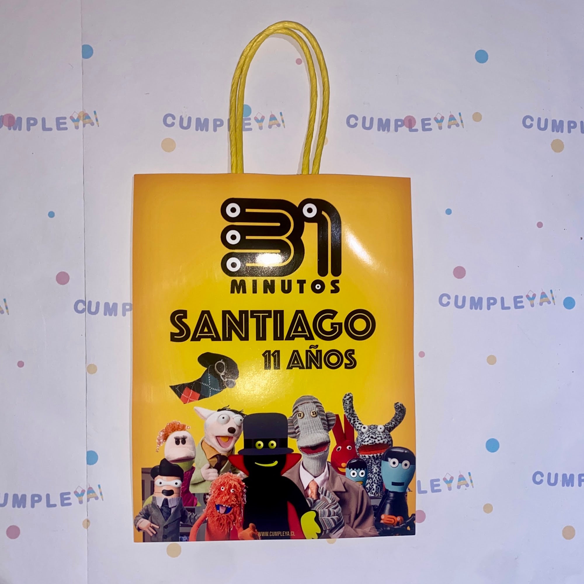 BOLSA SORPRESA 16 × 21 × 8 CM 31 MINUTOS