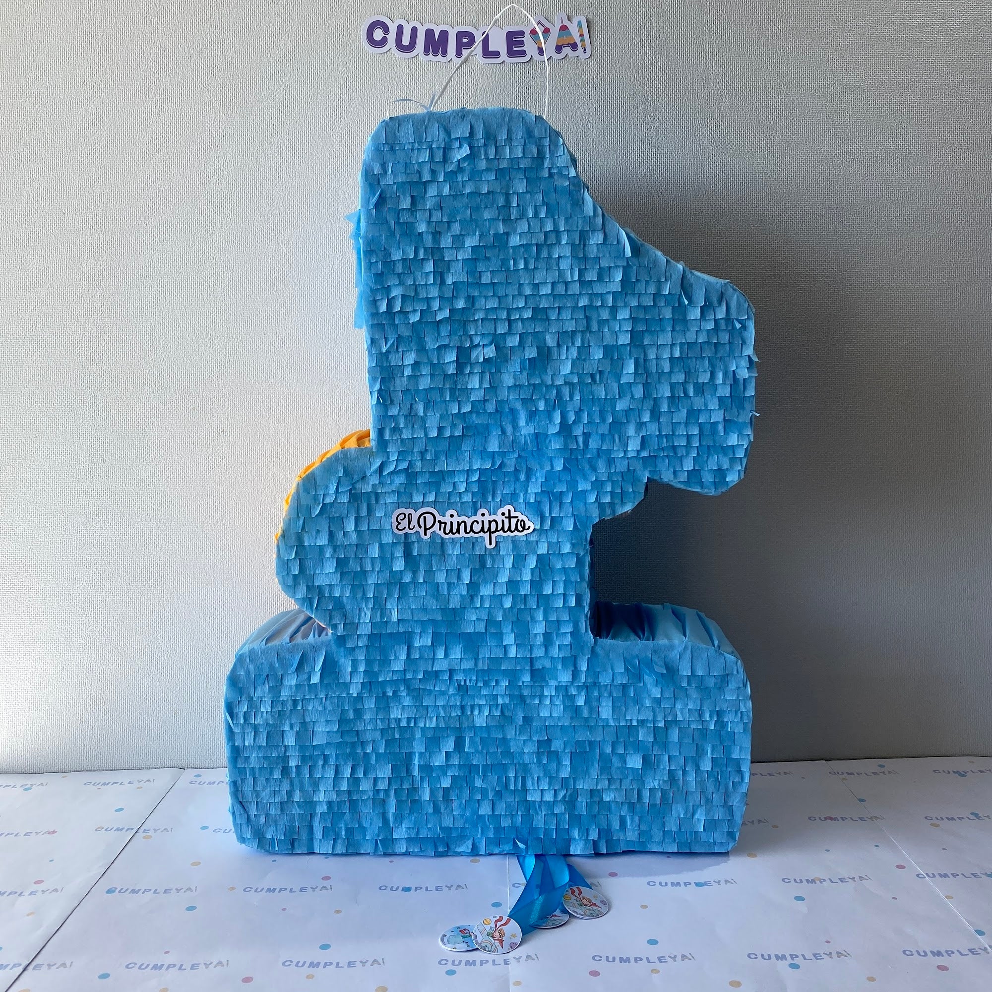 PIÑATA NUMERO 1 EL PRINCIPITO 60CM PREMIUM