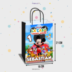 BOLSA SORPRESA 16 × 21 × 8 CM CASA DE MICKEY