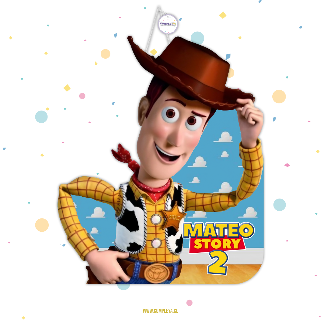 PIÑATA 40 CM WOODY