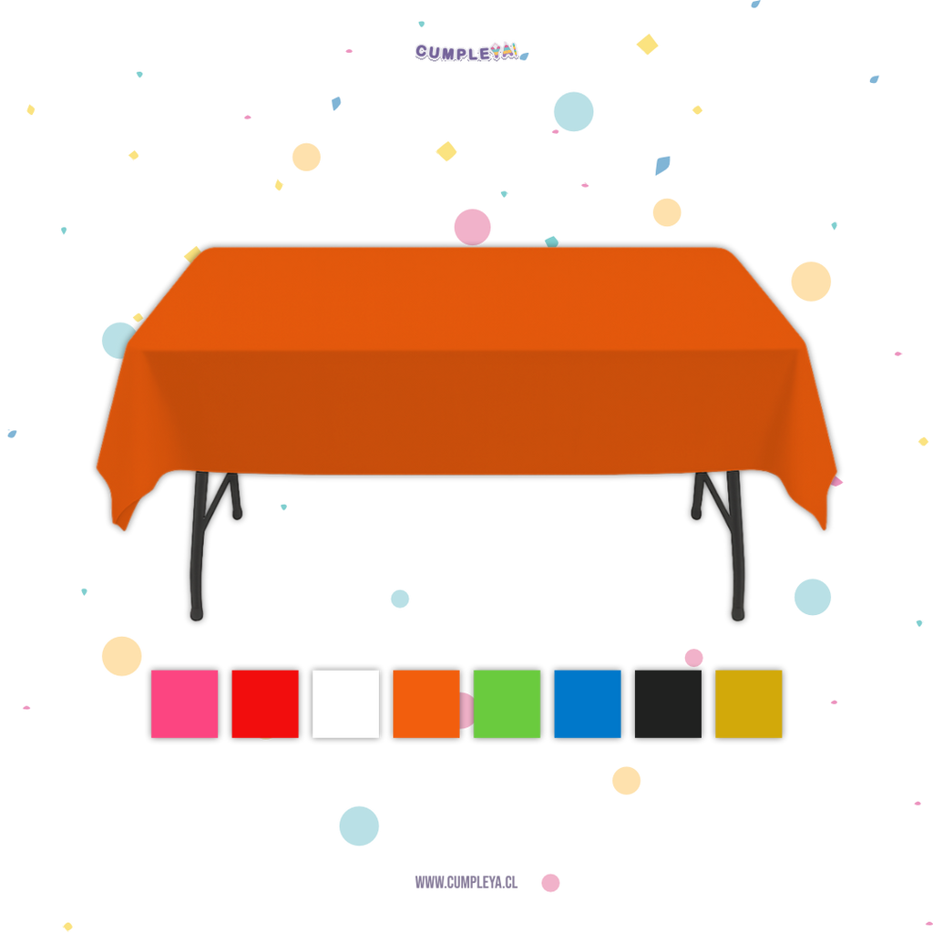MANTEL COLORES 120X180CM