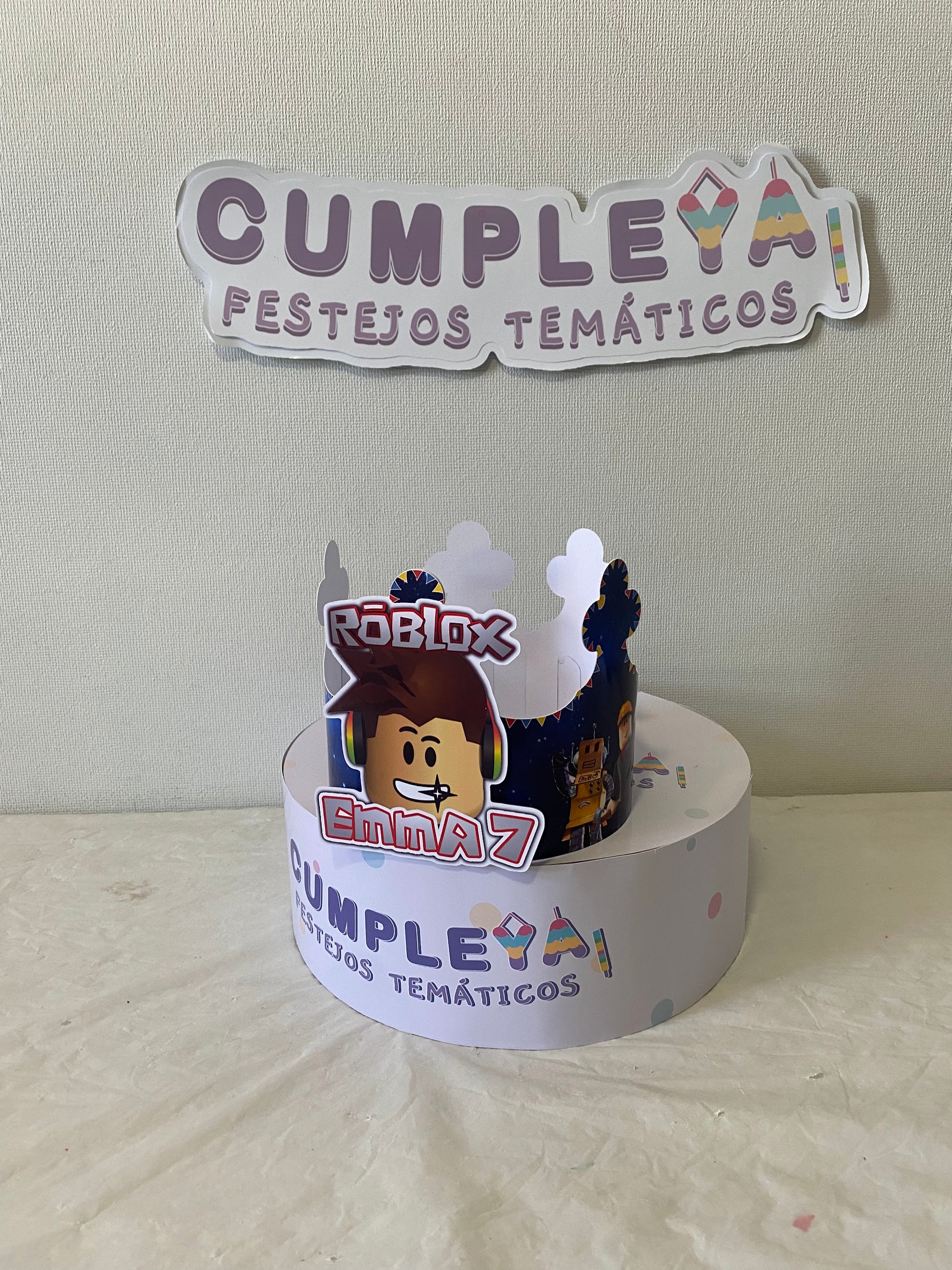 CORONA ROBLOX 62X14CM