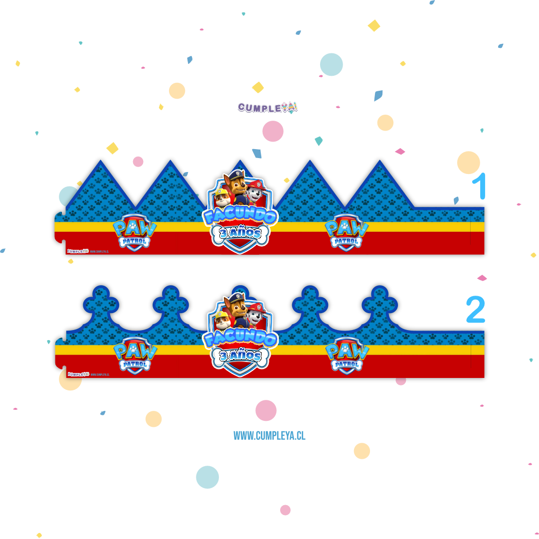 CORONA PAW PATROL 62X14CM