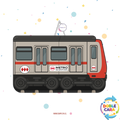 PIÑATA 60 CM METRO DE SANTIAGO