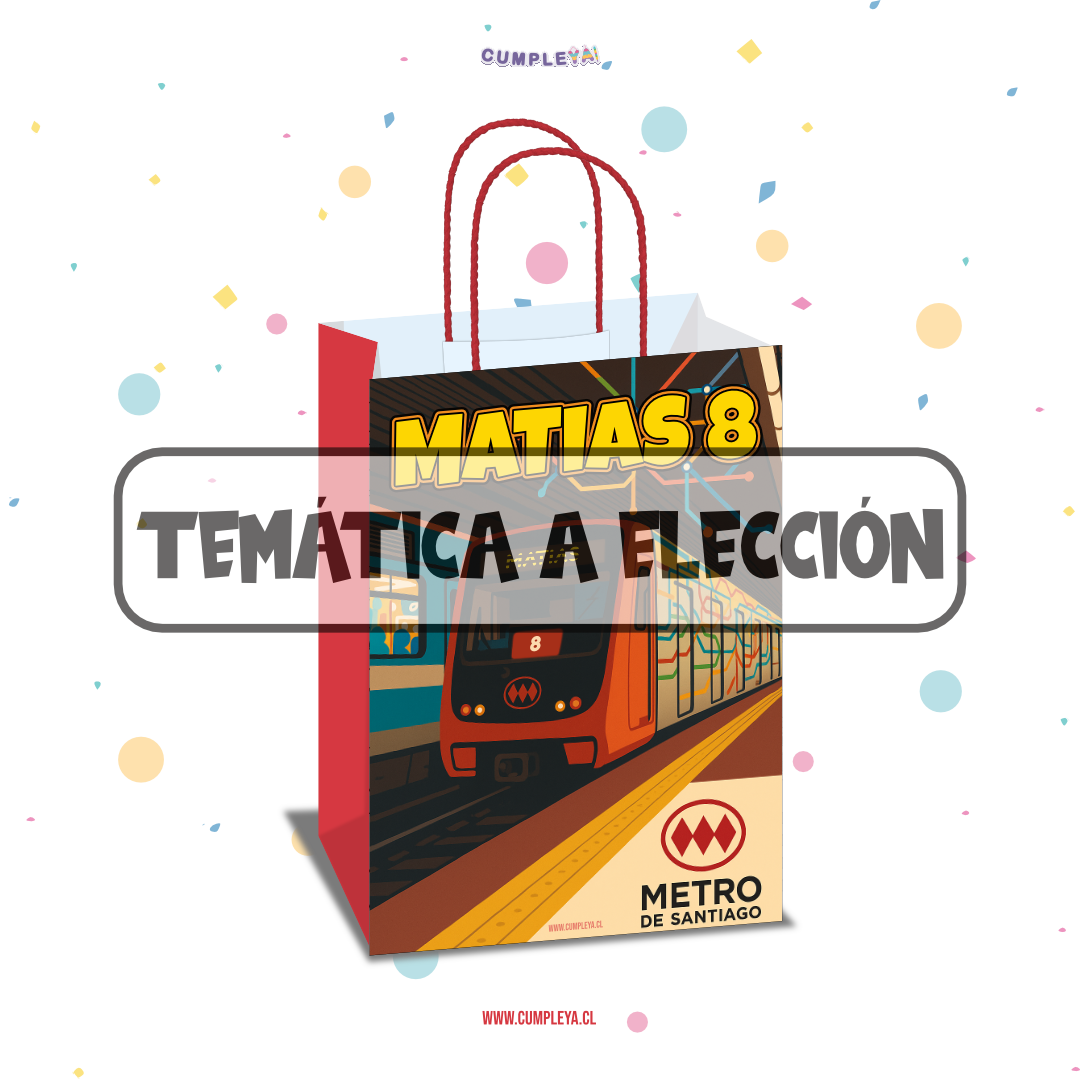 BOLSA SORPRESA 16 × 21 × 8 CM TEMÁTICA A ELECCIÓN