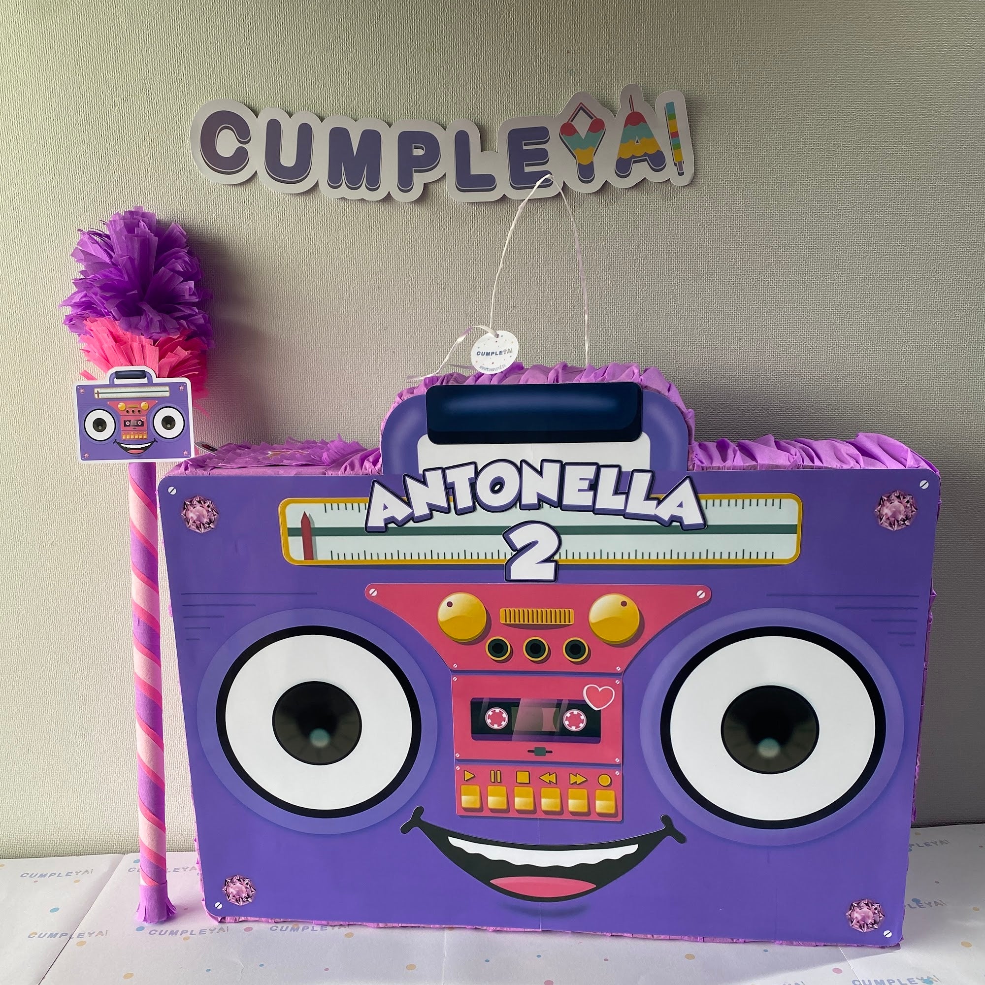 PIÑATA 60 CM XL RADIO MAGICA