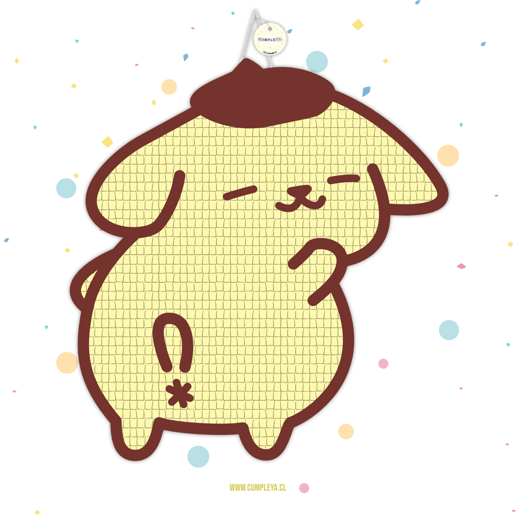 PIÑATA POMPOMPURIN 60CM PREMIUM