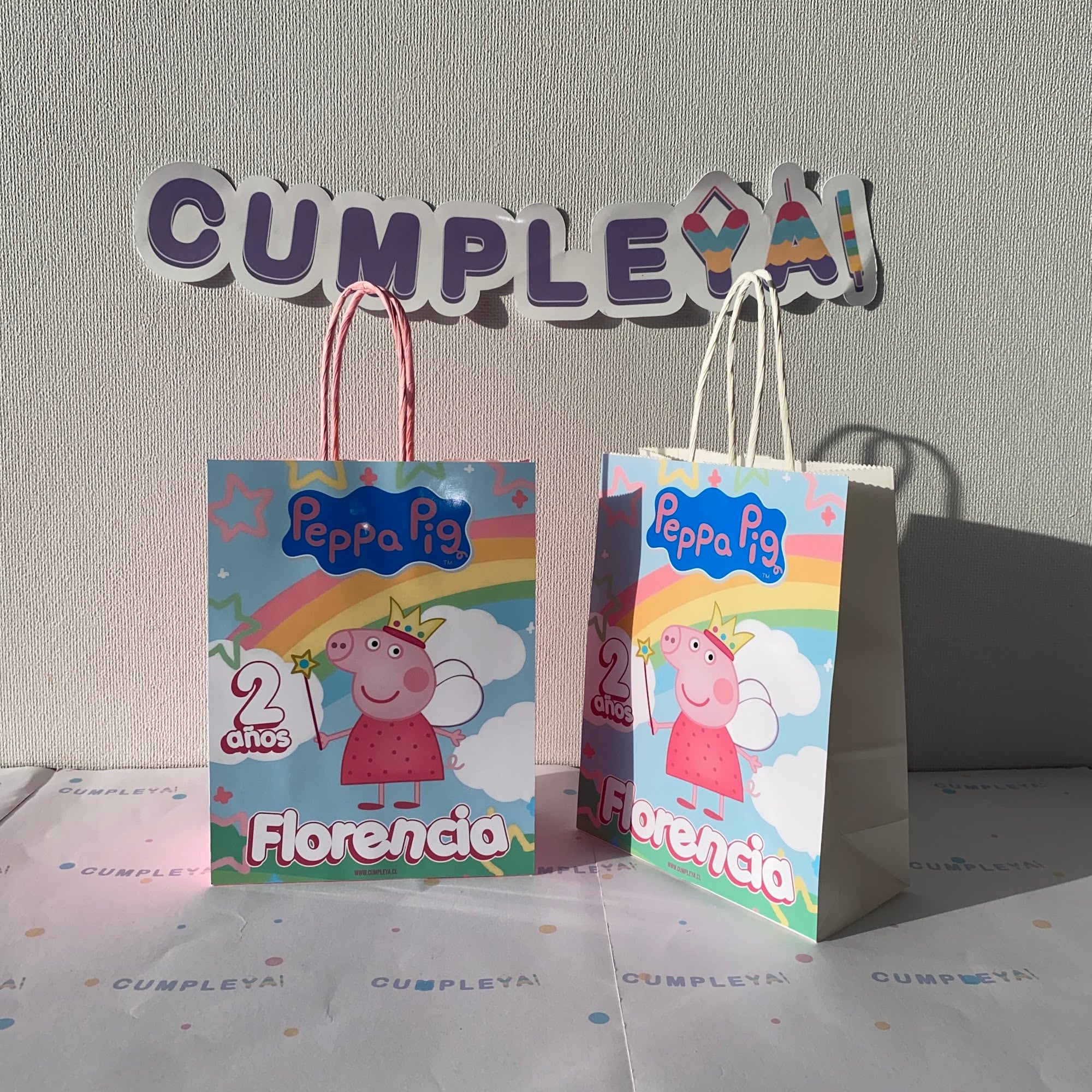 BOLSA SORPRESA 16 × 21 × 8 CM PEPPA PIG HADA