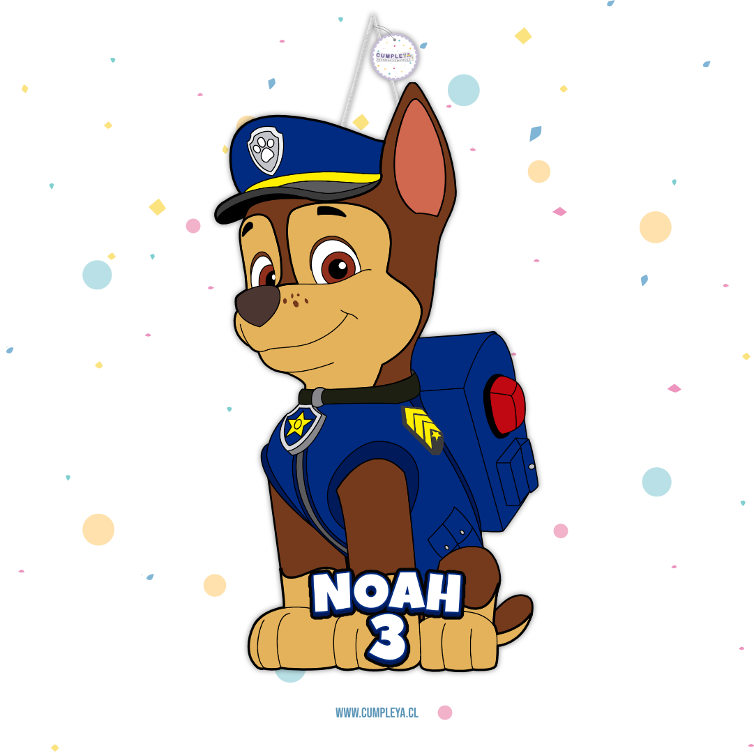 PIÑATA CHASE 40CM EXPRÉS