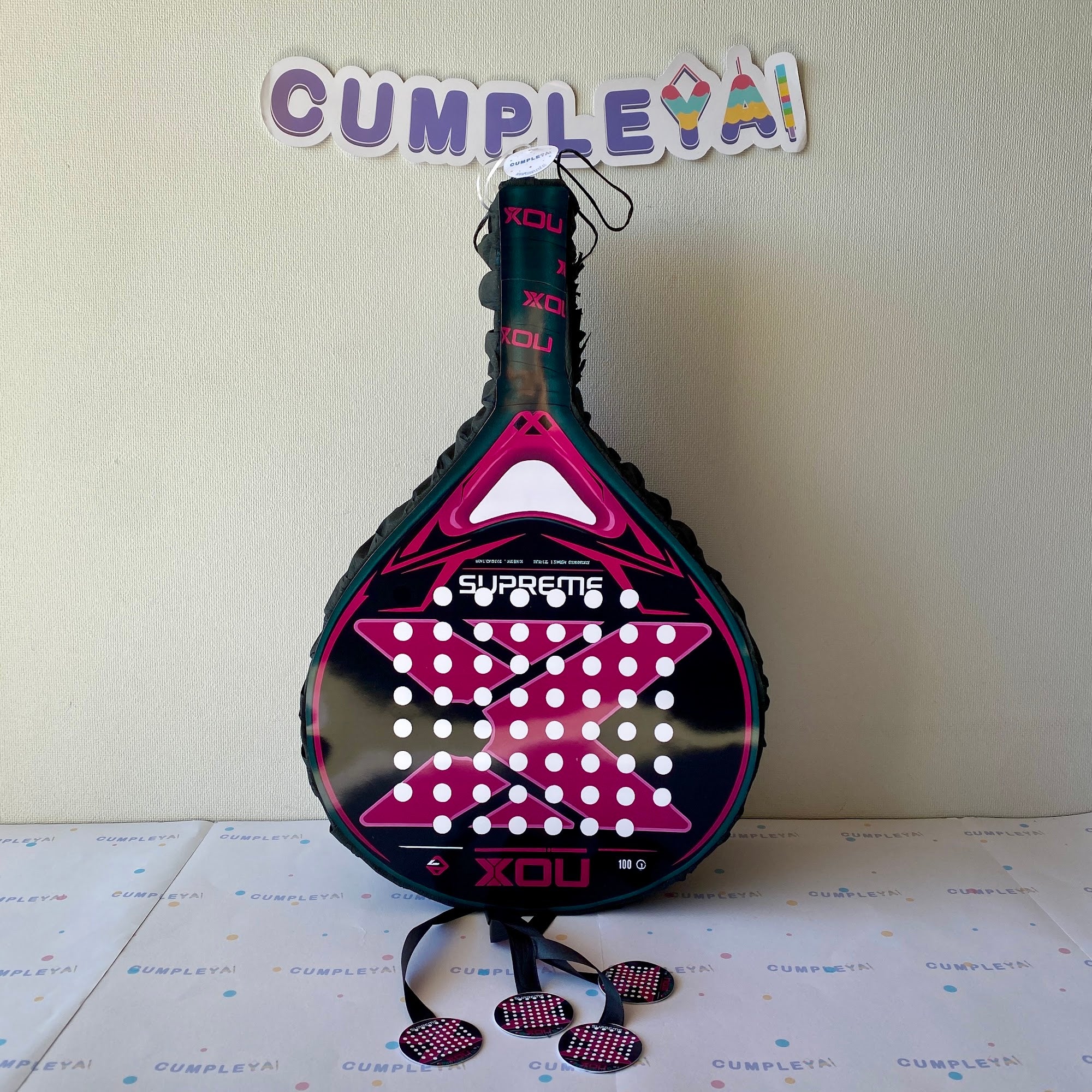 PIÑATA 40 CM PALA PADEL
