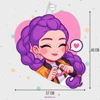PIÑATA 40 CM RUMI DE KPOP DEMON