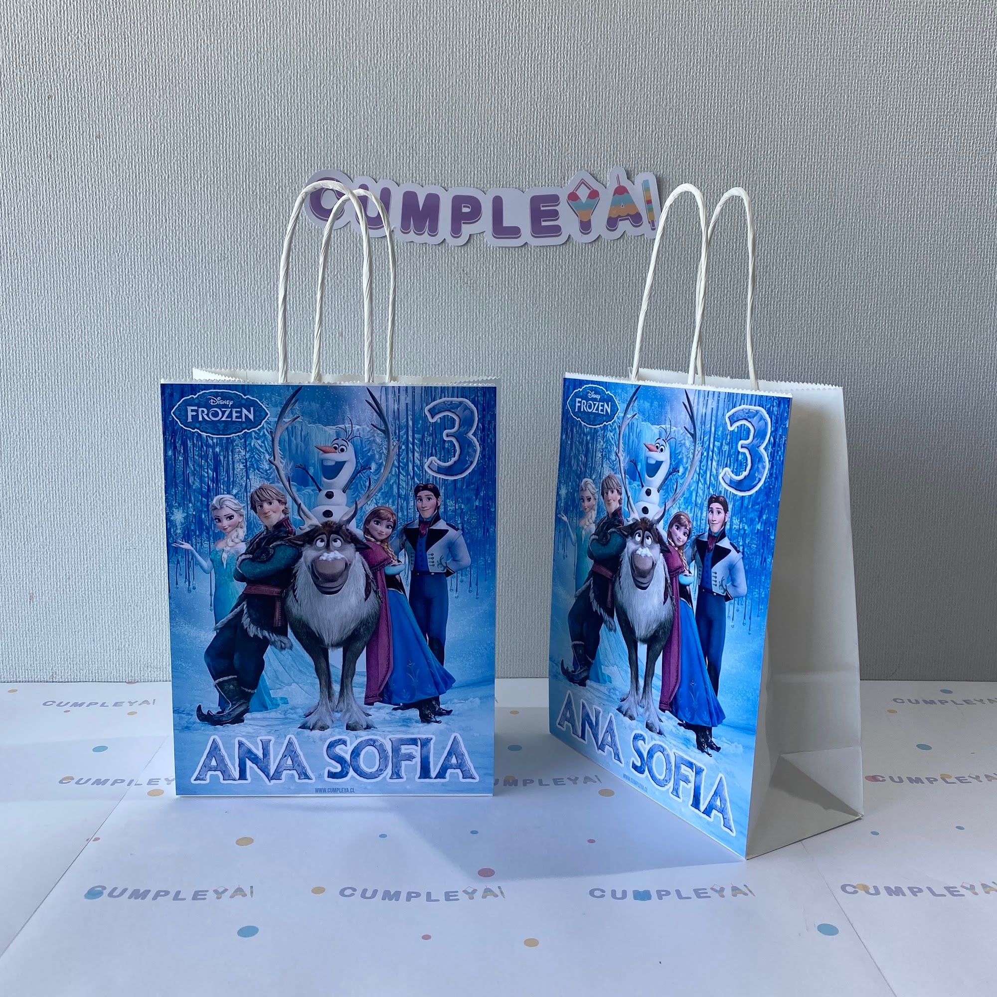 BOLSA SORPRESA 16 × 21 × 8 CM FROZEN