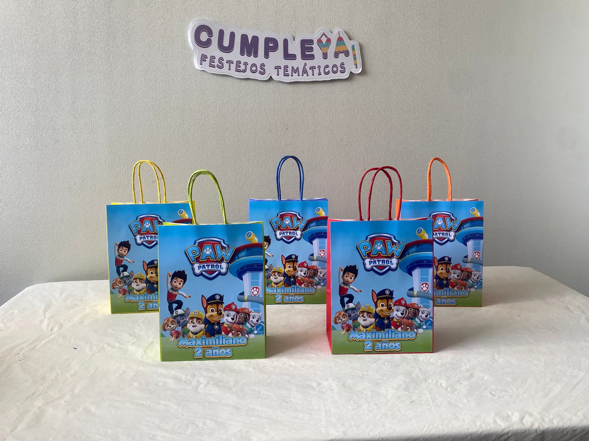 BOLSA SORPRESA 16 × 21 × 8 CM PAW PATROL