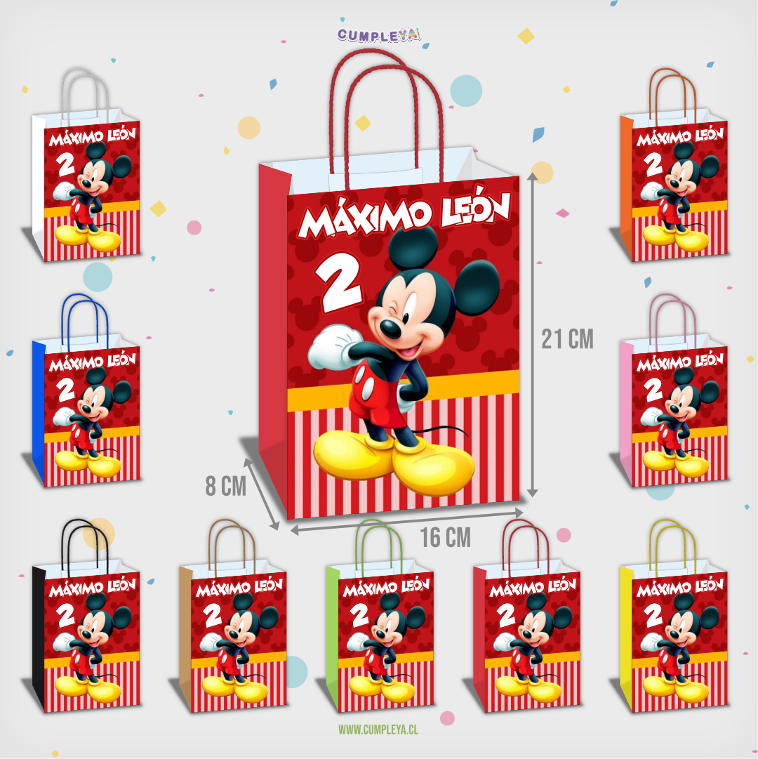 BOLSA SORPRESA TEMÁTICA A ELECCIÓN 16X21X8CM 6U