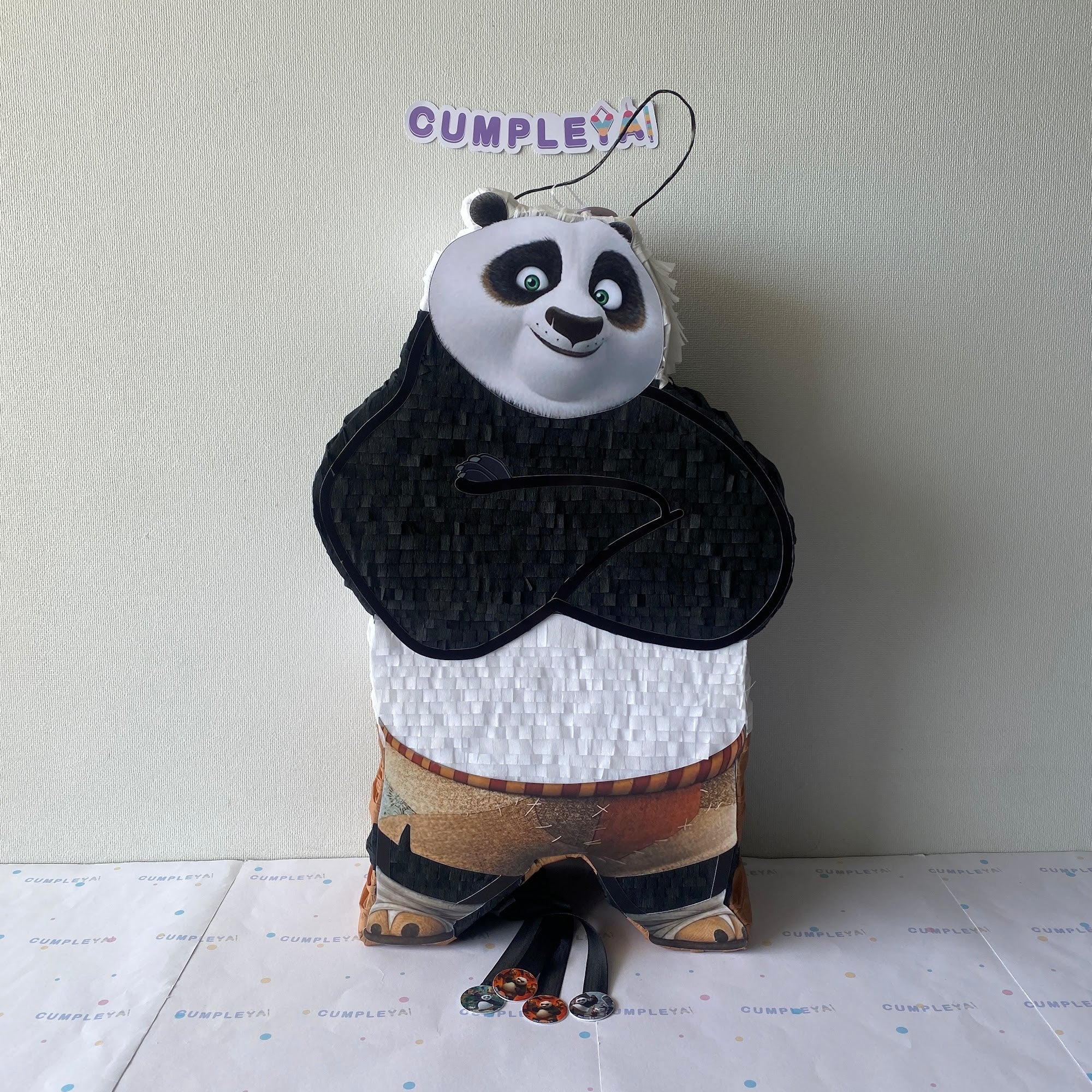 PIÑATA KUNG FU PANDA 60CM PREMIUM