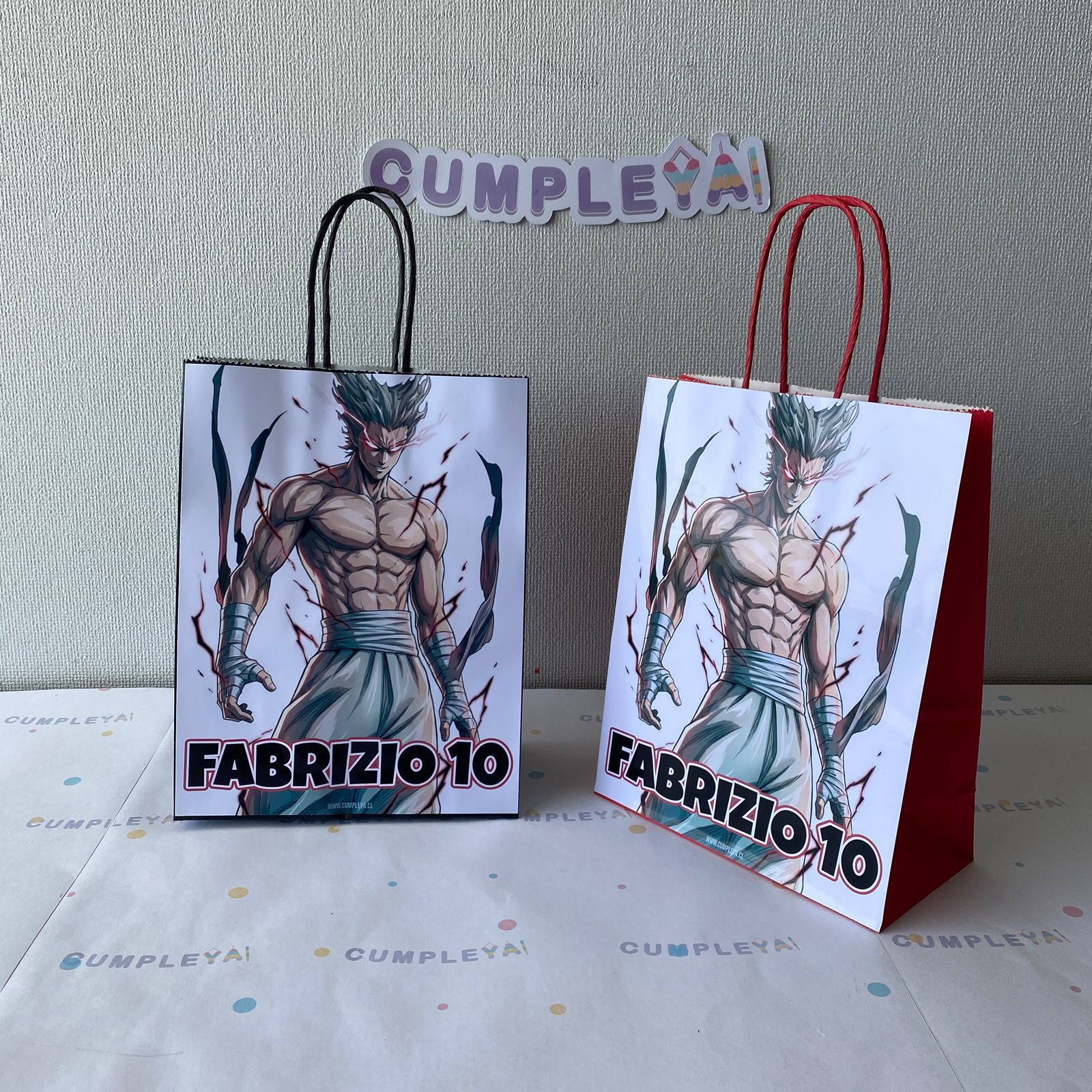 BOLSA SORPRESA 16 × 21 × 8 CM GAROU DE ONE PUNCH MAN