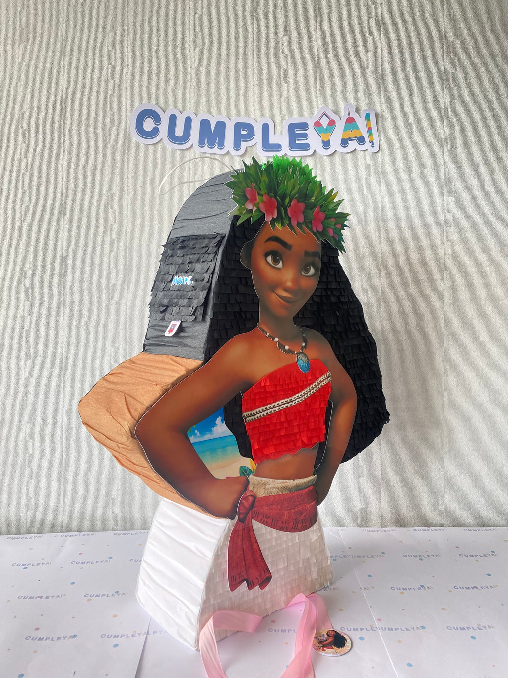 PIÑATA MOANA ADULTA 60CM PREMIUM