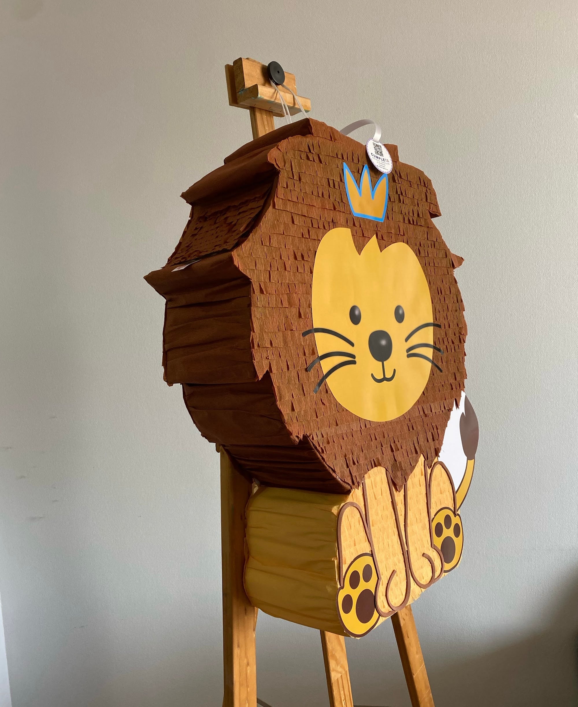 PIÑATA LEONCITO 60CM PREMIUM