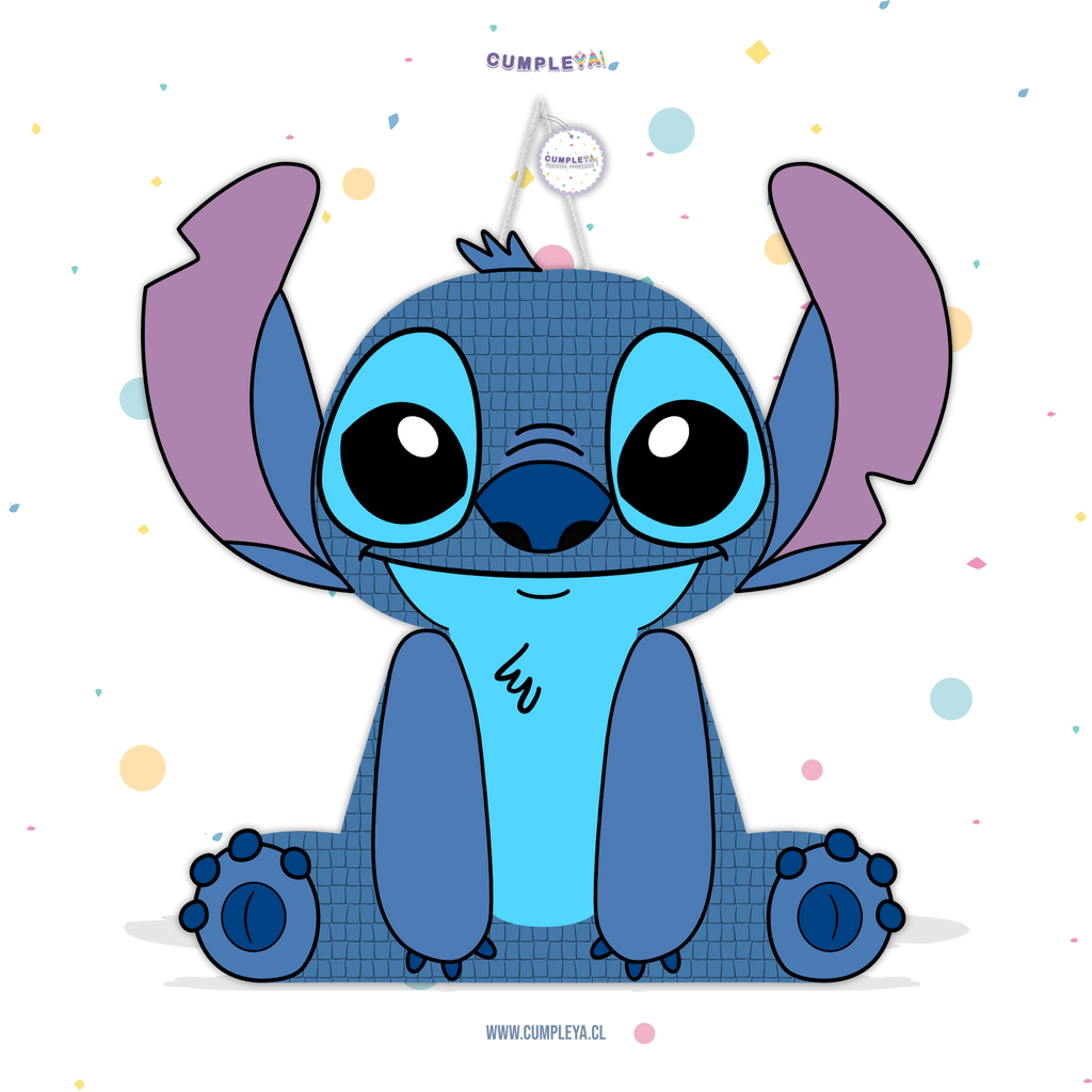 PIÑATA STITCH 60CM PREMIUM