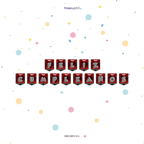 BANDERIN FELIZ CUMPLEAÑOS STRANGER THINGS