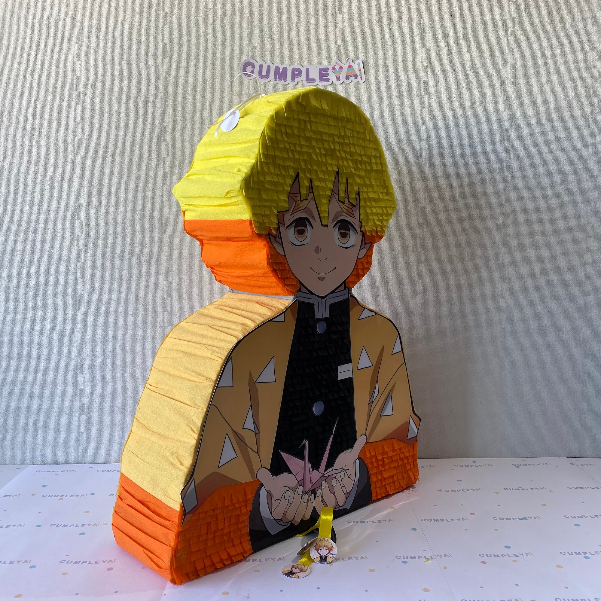 PIÑATA ZENITSU AGATSUMA 60CM PREMIUM