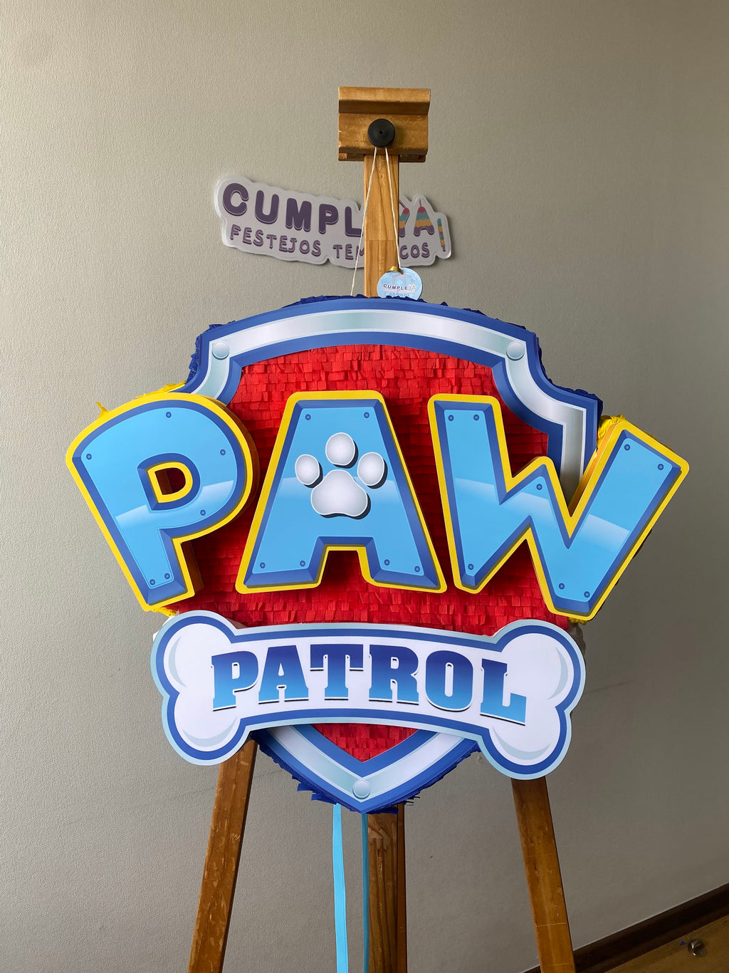 PIÑATA LOGO PAW PATROL 60CM PREMIUM