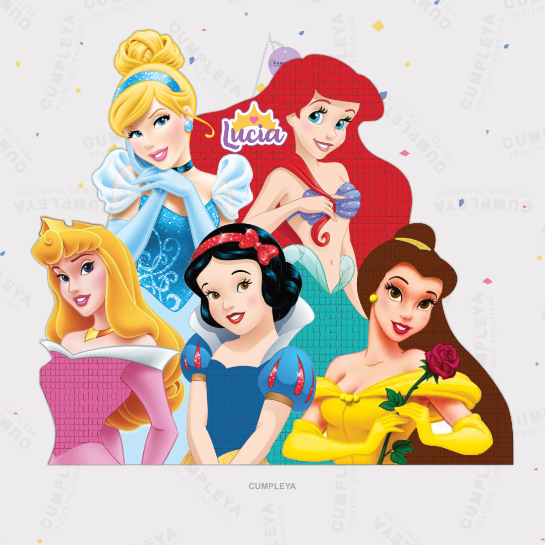 PIÑATA PRINCESAS DISNEY 60CM PREMIUM