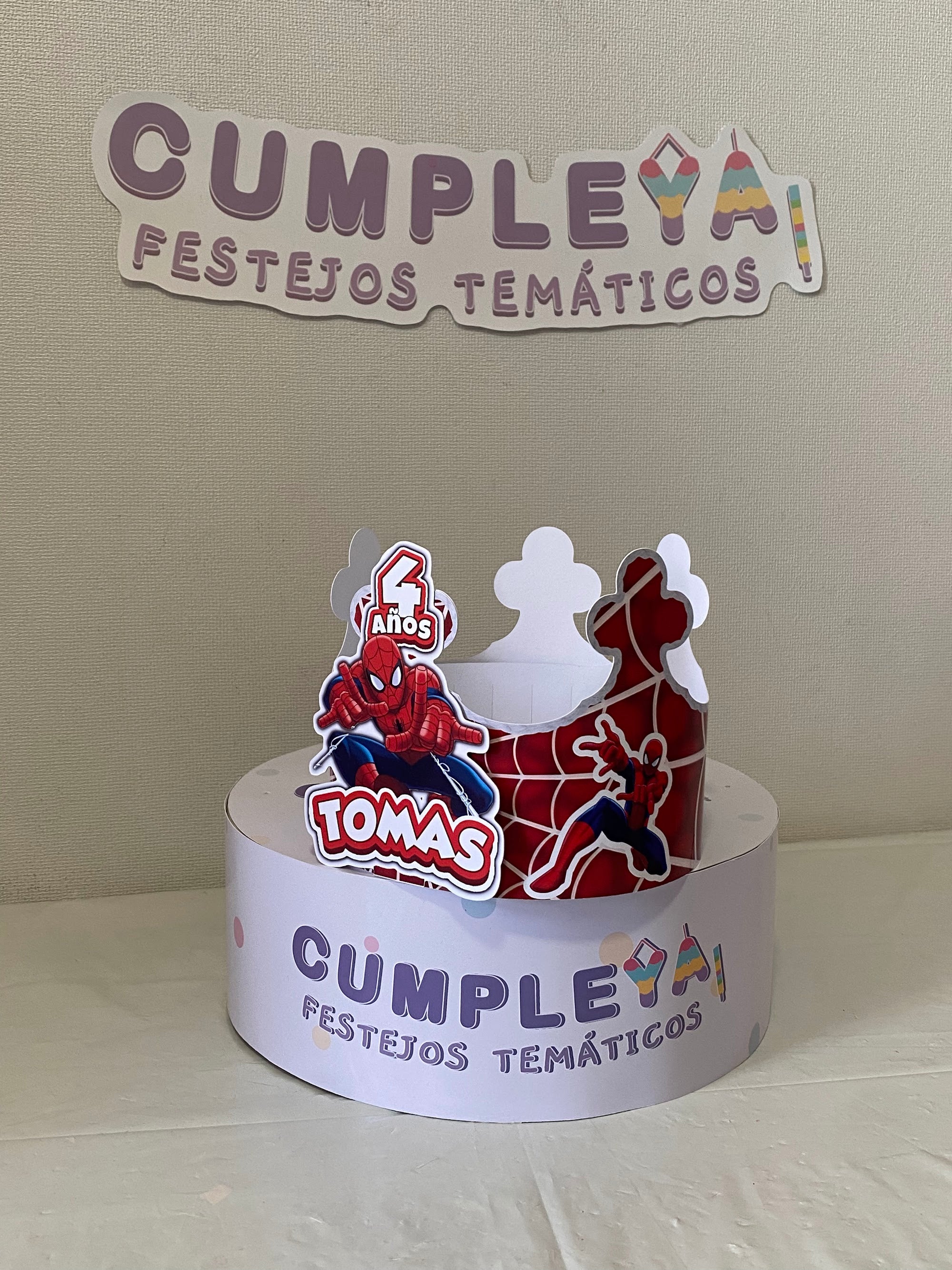 CORONA SPIDERMAN 62X14CM