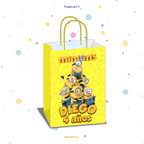 BOLSA SORPRESA 16 × 21 × 8 CM MINIONS
