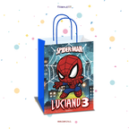 BOLSA SORPRESA 16 × 21 × 8 CM SPIDER-MAN BEBE