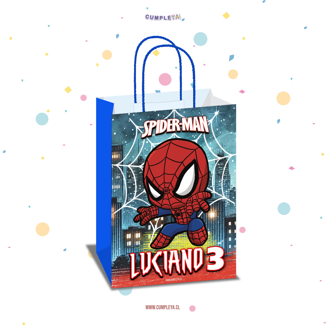 BOLSA SORPRESA SPIDER-MAN BEBE