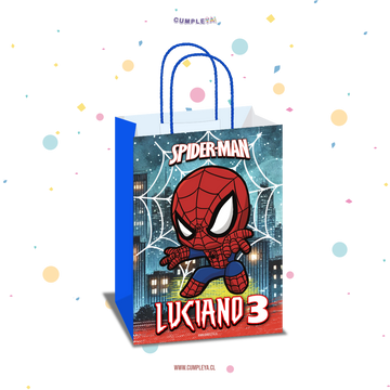 BOLSA SORPRESA 16 × 21 × 8 CM SPIDER-MAN BEBE
