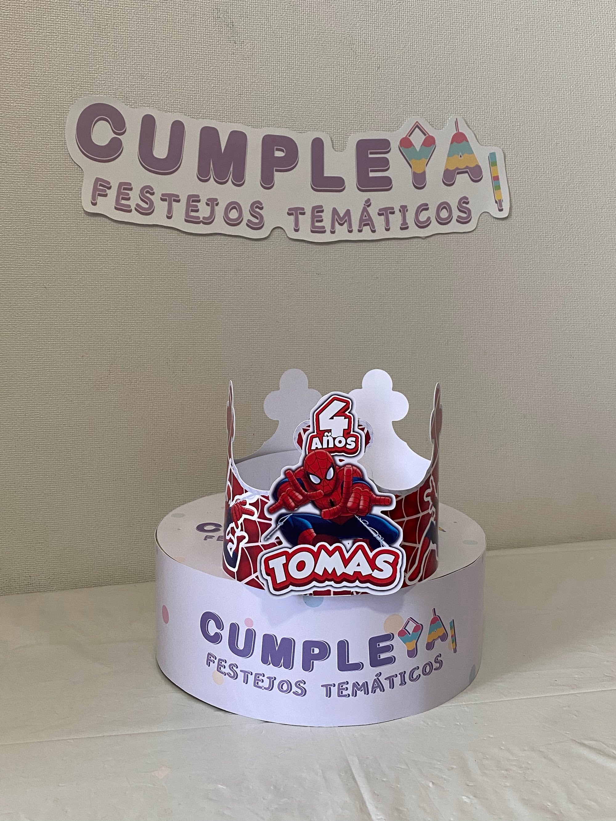 CORONA SPIDERMAN 62X14CM