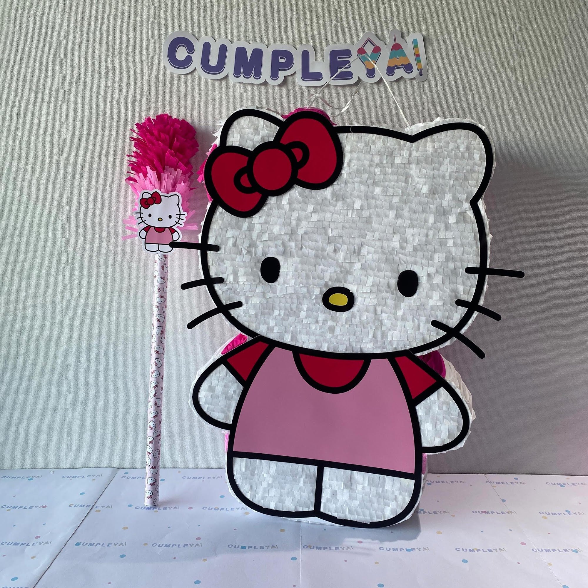 BASTÓN HELLO KITTY PARA PIÑATA