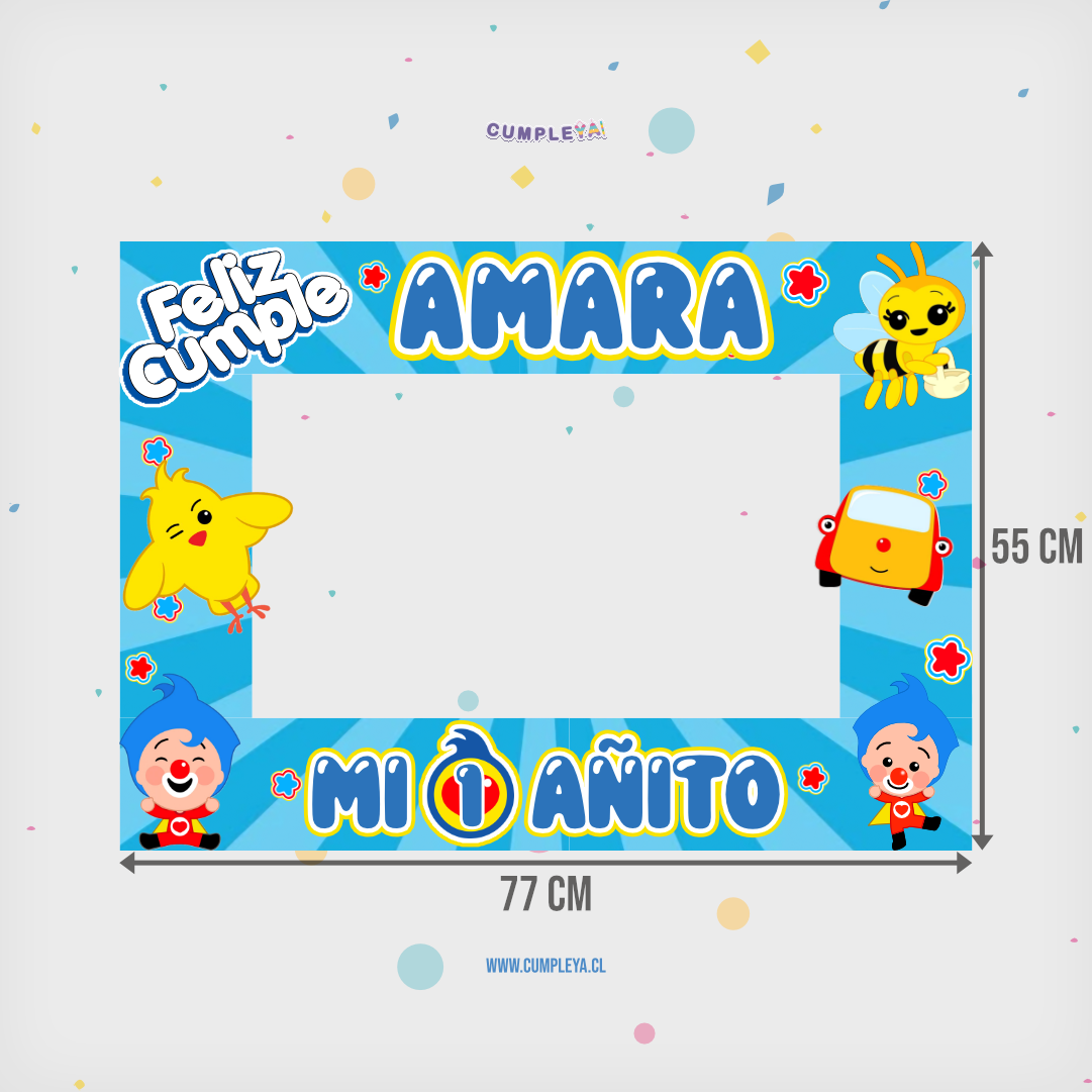 CUADRO SELFIE PLIM PLIM 77X55CM