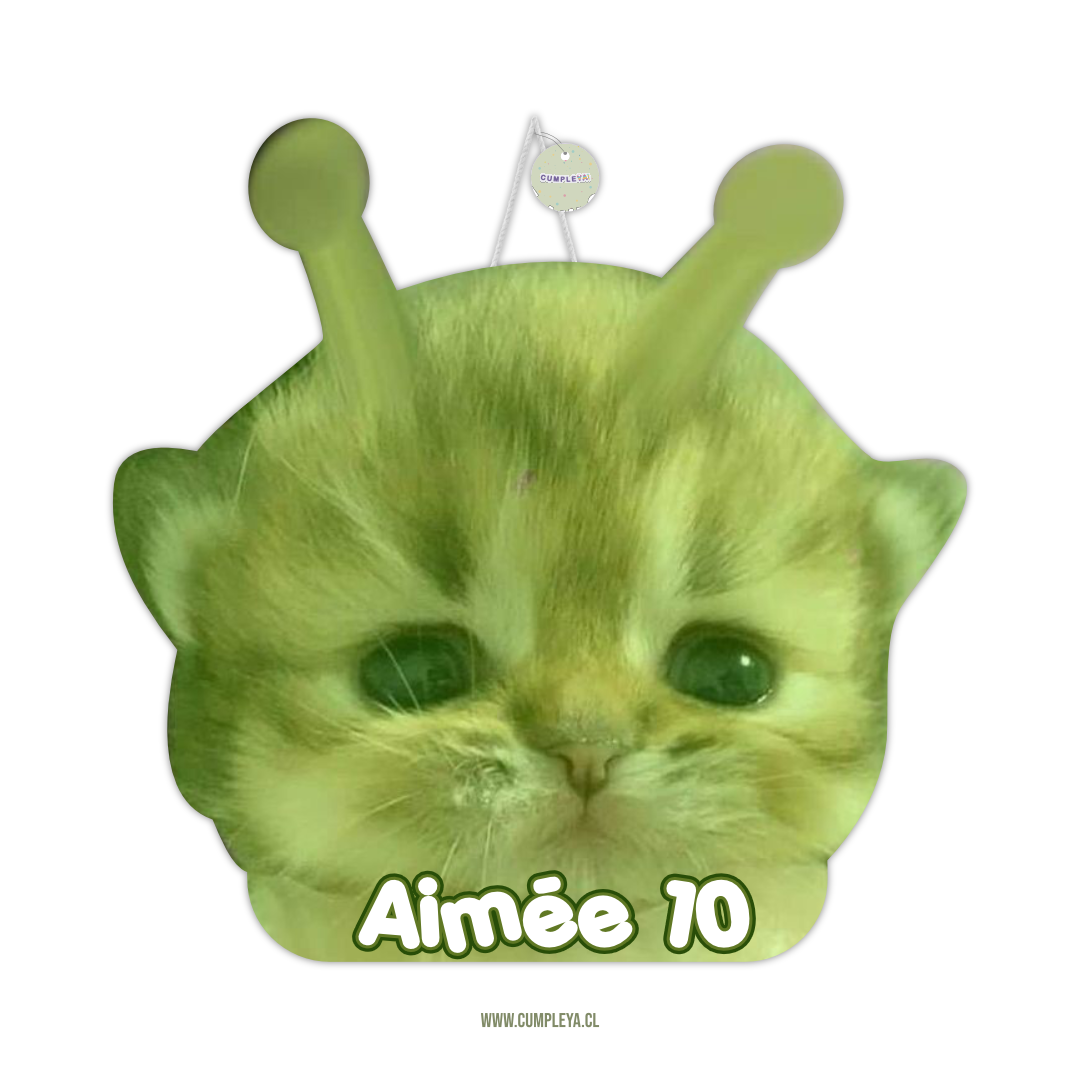 PIÑATA GATO MARCIANO 40CM FIGURA EXPRÉS