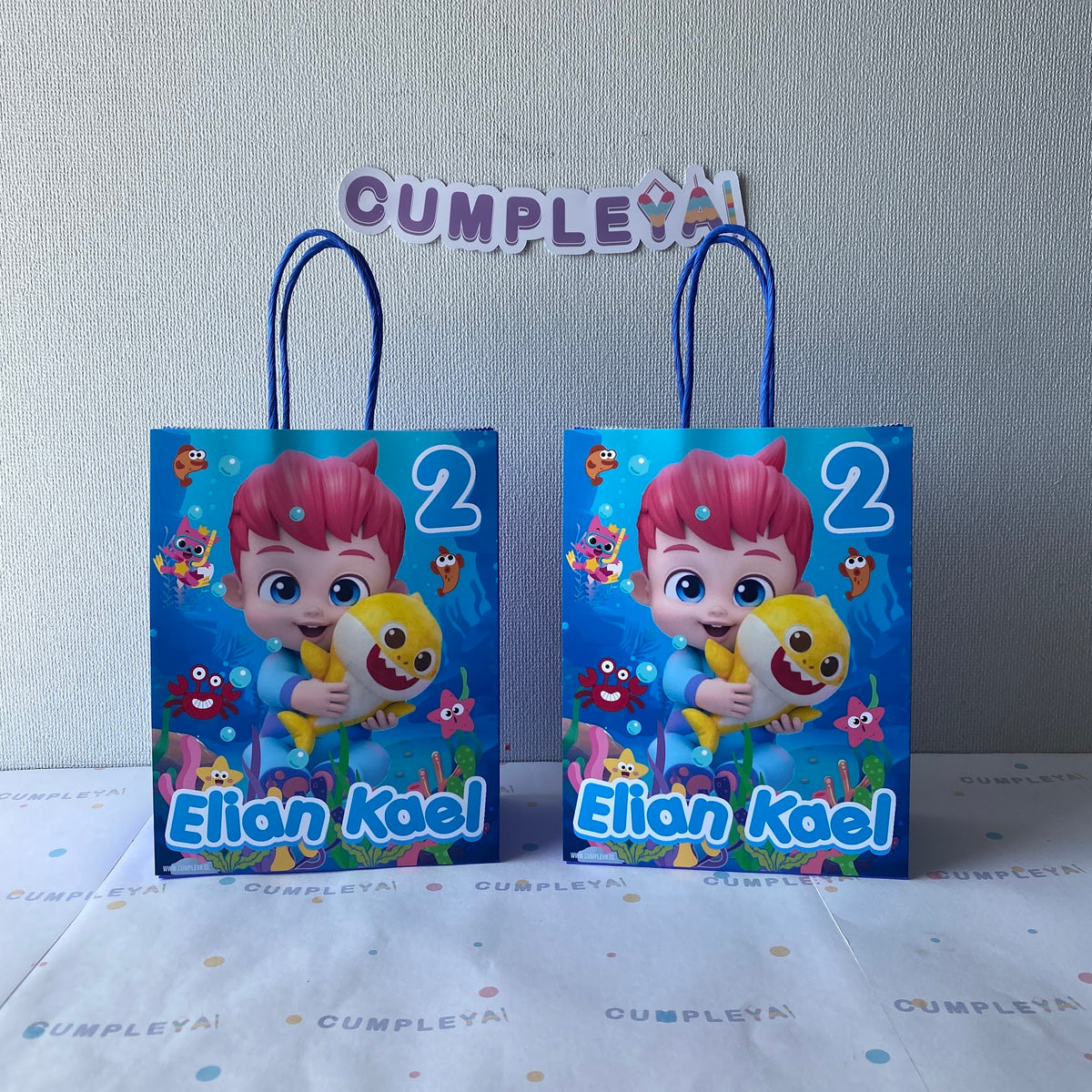 BOLSA SORPRESA 16 × 21 × 8 CM BEBE FINN